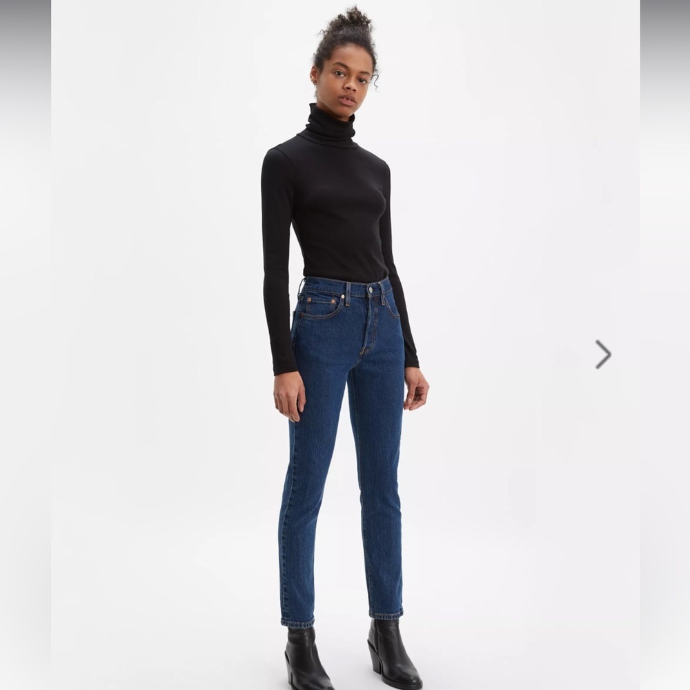 Levi's Classic Blue Jeans 501 skinny